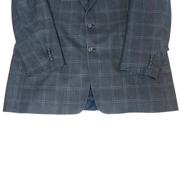 Gieves & Hawkes Saville Row Silk & Wool Blazer Sport Coat 2-Button Jacket Sz 44L - Picture 4 of 11